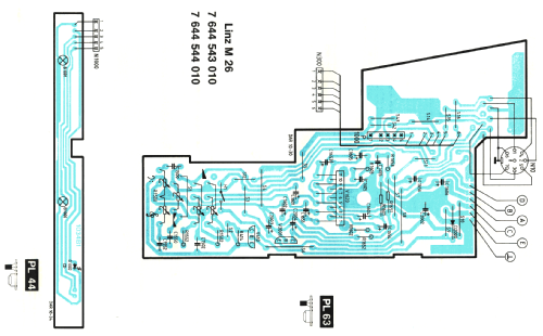 Linz M 26 7.644.543.010; Blaupunkt Ideal, (ID = 617081) Car Radio