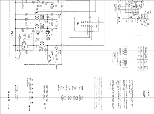 Lübeck CR 7.632.920 ab D 4550001; Blaupunkt Ideal, (ID = 67787) Car Radio