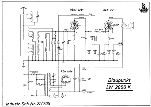 LW2000 ; Blaupunkt Ideal, (ID = 1738880) Radio