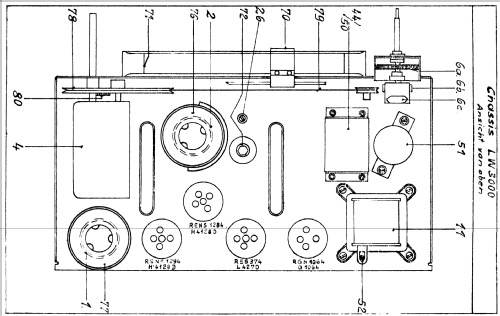 LW3000; Blaupunkt Ideal, (ID = 1739286) Radio