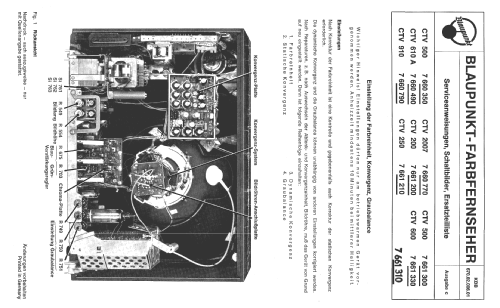 Mauritius Color 7.661.310; Blaupunkt Ideal, (ID = 1048518) Television