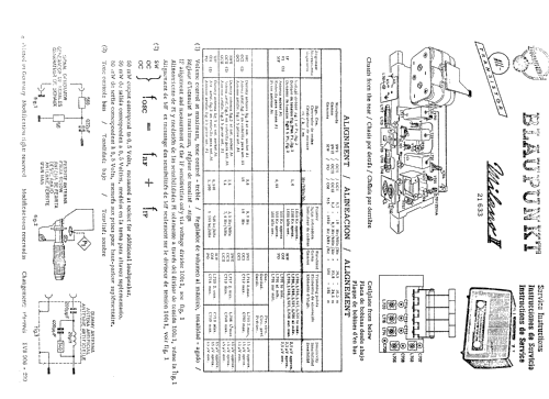 Milano IV 21633; Blaupunkt Ideal, (ID = 734407) Radio