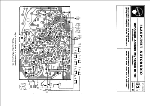 München III TR ab E 990001; Blaupunkt Ideal, (ID = 940399) Autoradio
