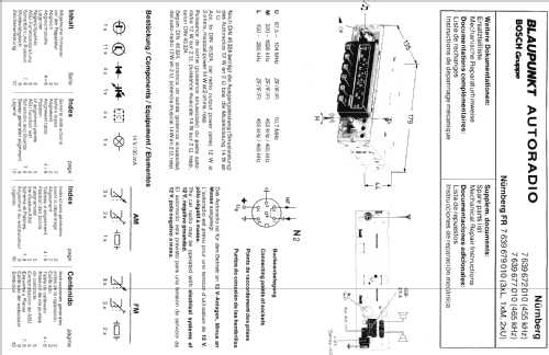 Nürnberg 7.639.677.010; Blaupunkt Ideal, (ID = 608484) Car Radio