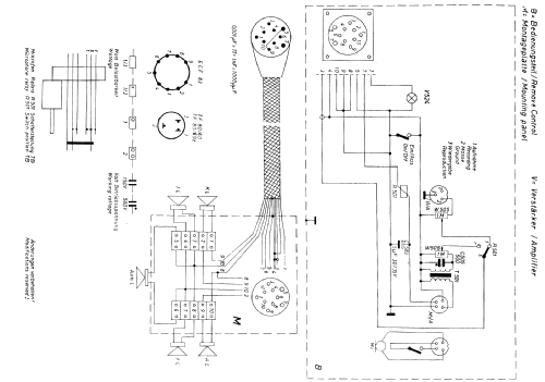 Omnibus-Sprechanlage Kassel; Blaupunkt Ideal, (ID = 656213) Ampl/Mixer