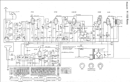 Roma H1153; Blaupunkt Ideal, (ID = 11153) Radio