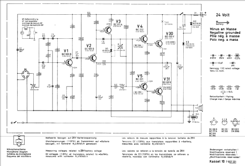 Sprechanlage Kassel 10 7607331; Blaupunkt Ideal, (ID = 558326) Ampl/Mixer