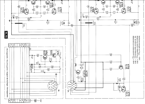 Stereo-Busverstärker 7.607.351.012; Blaupunkt Ideal, (ID = 558332) Ampl/Mixer