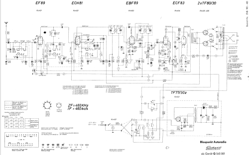 Stuttgart Transistor ab G 545001; Blaupunkt Ideal, (ID = 1131000) Car Radio