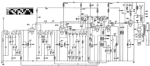 Übersee-Gemeinschafts-Empfänger Stuttgart 5W77S; Blaupunkt Ideal, (ID = 22354) Radio