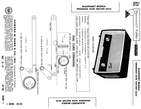 Sultan 2623; Blaupunkt Ideal, (ID = 82767) Radio