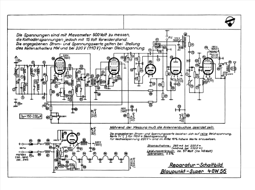 Super 4GW56; Blaupunkt Ideal, (ID = 1969420) Radio