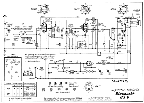 US4; Blaupunkt Ideal, (ID = 1748442) Radio