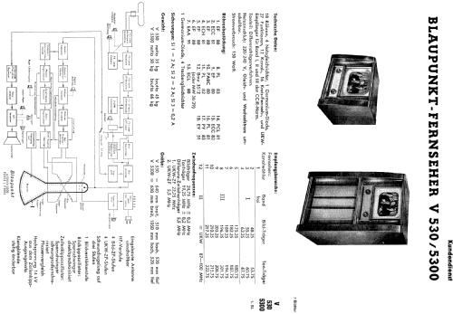 V5300; Blaupunkt Ideal, (ID = 786363) TV Radio