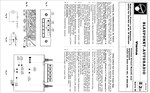 Vienna ab W 490001; Blaupunkt Ideal, (ID = 642050) Car Radio