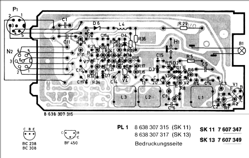 VRF-Decoder für Senderkennung SK11; Blaupunkt Ideal, (ID = 762350) mod-past25