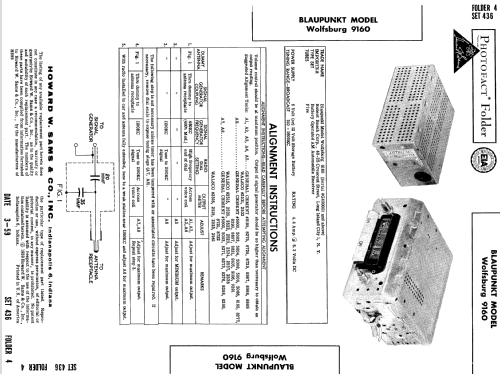 Wolfsburg 9160 ab G 450001; Blaupunkt Ideal, (ID = 640404) Car Radio