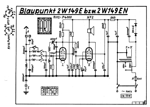 2W149E; Blaupunkt Ideal, (ID = 2753955) Radio