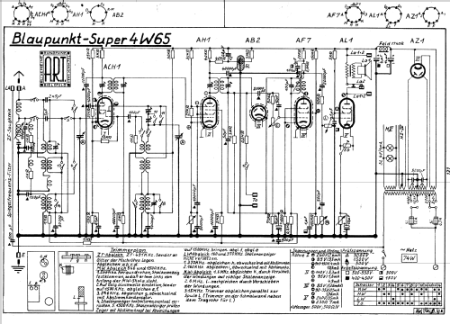 4W65; Blaupunkt Ideal, (ID = 2128961) Radio