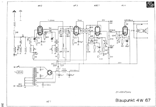 4W67; Blaupunkt Ideal, (ID = 2373601) Radio