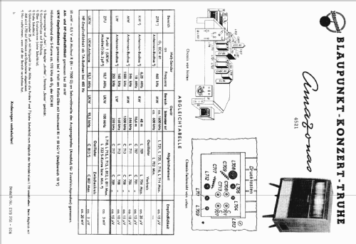 Amazonas 4521; Blaupunkt Ideal, (ID = 2562363) Radio