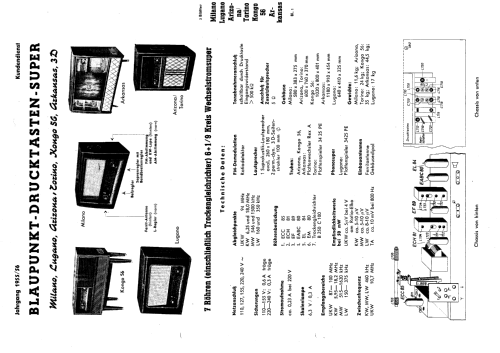 Arizona 4224 Ch= 2225; Blaupunkt Ideal, (ID = 2648290) Radio