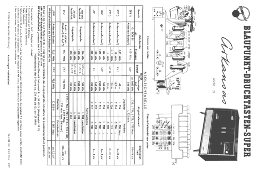 Arkansas 59 4530 N; Blaupunkt Ideal, (ID = 2560744) Radio