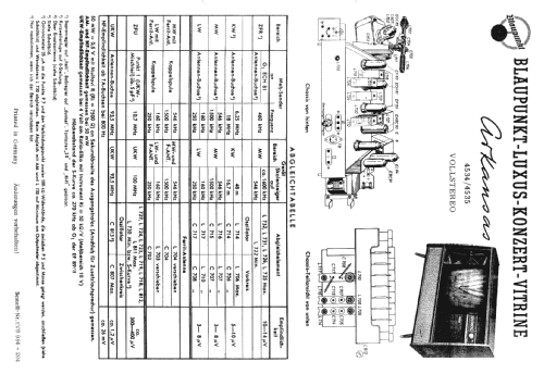 Arkansas 59 Vollstereo 4535 Ch= 2531; Blaupunkt Ideal, (ID = 2560216) Radio