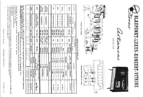 Arkansas-Vollstereo 4635; Blaupunkt Ideal, (ID = 2562407) Radio