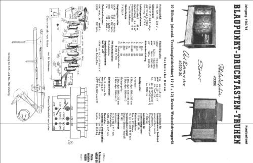 Arkansas Vollstereo 40330 Ch= 10320; Blaupunkt Ideal, (ID = 2562389) Radio