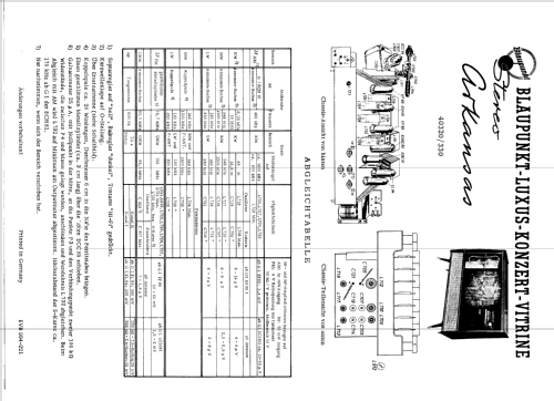 Arkansas Vollstereo 40320 Ch= 10320; Blaupunkt Ideal, (ID = 2562391) Radio