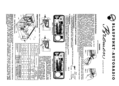 Bremen ab G 140001; Blaupunkt Ideal, (ID = 2396580) Car Radio