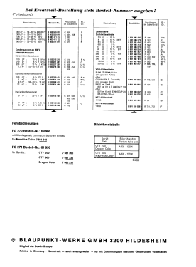 CTV600 7.661.330; Blaupunkt Ideal, (ID = 2976059) Television