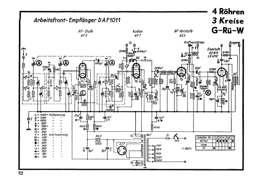 DAF1011; Blaupunkt Ideal, (ID = 3069310) Radio