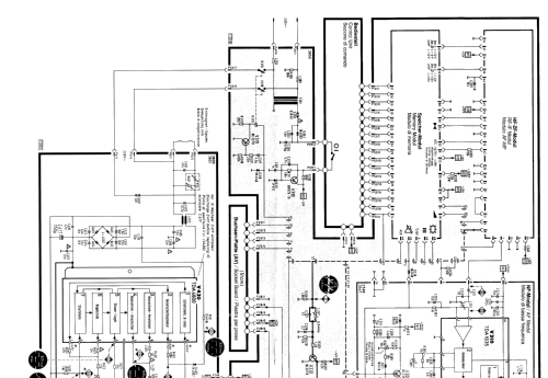 Farbfernsehchassis FM100-21S 7.662 xxx und 7.663 xxx; Blaupunkt Ideal, (ID = 2504727) Télévision