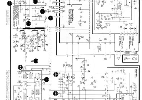 Farbfernsehchassis FM100-21S 7.662 xxx und 7.663 xxx; Blaupunkt Ideal, (ID = 2504728) Télévision