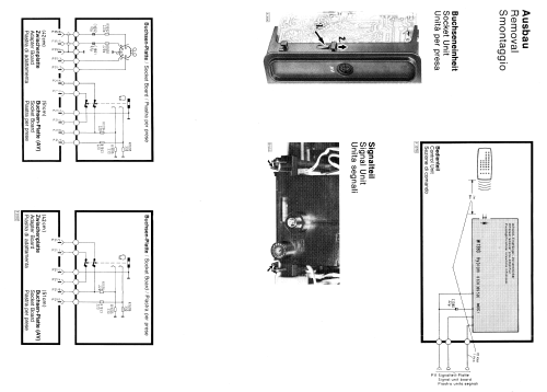 Farbfernsehchassis FM100-21S 7.662 xxx und 7.663 xxx; Blaupunkt Ideal, (ID = 2504734) Télévision