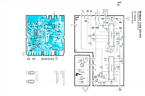 Farbfernsehchassis FM 100; Blaupunkt Ideal, (ID = 2099293) Television