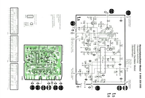 Farbfernsehchassis FM 100; Blaupunkt Ideal, (ID = 2099296) Television