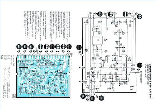 Farbfernsehchassis FM 100; Blaupunkt Ideal, (ID = 2099318) Television