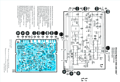 Farbfernsehchassis FM 100; Blaupunkt Ideal, (ID = 2099319) Television