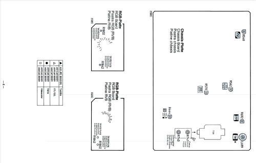 Farbfernsehchassis FM 100-30; Blaupunkt Ideal, (ID = 2066291) Television