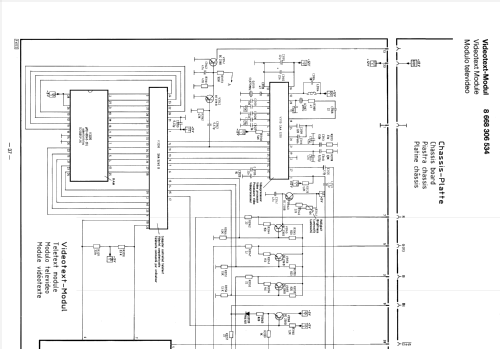 Farbfernsehchassis FM 100-30; Blaupunkt Ideal, (ID = 2069869) Television