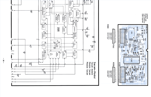 Farbfernsehchassis FM 100-30; Blaupunkt Ideal, (ID = 2069872) Television