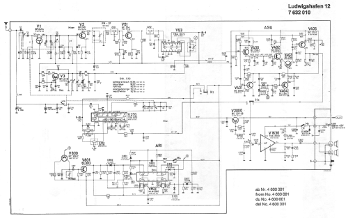 Ludwigshafen 12 7.632.010.010; Blaupunkt Ideal, (ID = 3105385) Car Radio