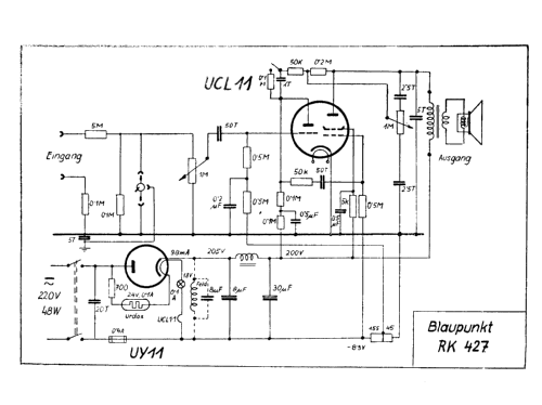 RK427; Blaupunkt Ideal, (ID = 2910349) Ampl/Mixer