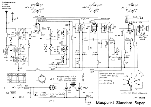 Standard H; Blaupunkt Ideal, (ID = 2617078) Radio