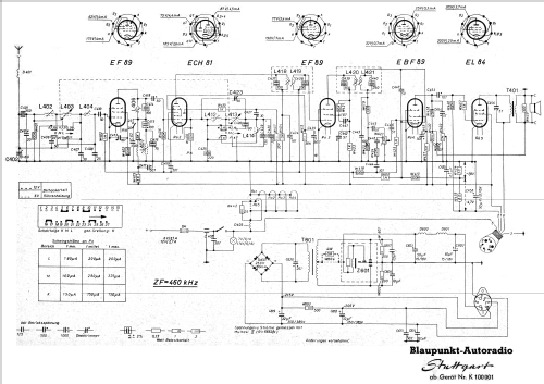 Stuttgart ab K 100001; Blaupunkt Ideal, (ID = 2502673) Car Radio