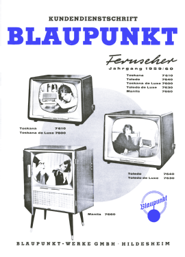 Toskana 7610; Blaupunkt Ideal, (ID = 2935759) Television