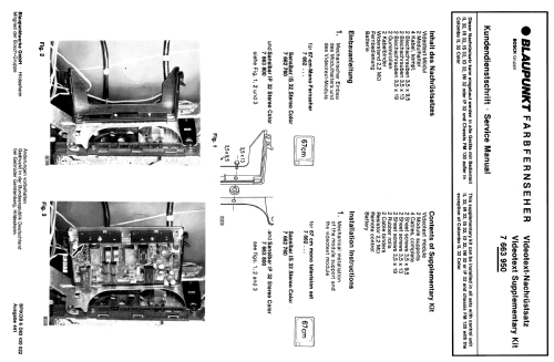 Videotext Nachrüstsatz 7.663.950; Blaupunkt Ideal, (ID = 2506237) Misc